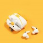 Чехол Airpod White Duck Cute с брелком Дешевые рекламные подарки