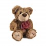 Teddy Bear Stuffed Animal with Flower Available in 3 colors