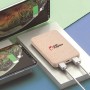 Комбинация Eco Power Bank и портативного зарядного устройства с логотипом