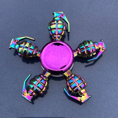 Оптовая торговля граната металлический непоседа Spinner Custom Anxiety Spinner