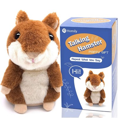 Custom Cute Electronic Talking Hamster Plush Toy Interactive для детей