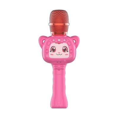 Best Sell Mic-k17 Розовый микрофон для караоке Музыкальная детская игрушка