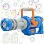 Горячая продажа пузырьковой машины Gatling Bubble Gun для активного отдыха, детские игрушки