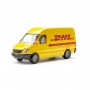 Грузовик с доставкой DHL, желтая модель для экспресс-подарок промо-коллекции Dhl